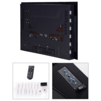 Elektrische Heizung Wandkamin 89,2 x 13,5 x 48cm