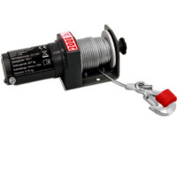 Elektrische Seilwinde - 12V - 907kg