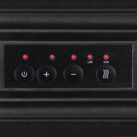 Elektrischer Kamin Doppeltür ~ mit Heizlüfter