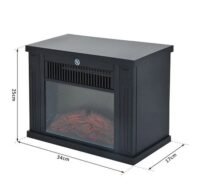 Elektrischer Kamin Elektrokamin Elektroheizung 1200W