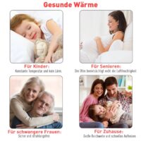 Elektrischer Kamin Elektrokamin Elektroheizung 1200W