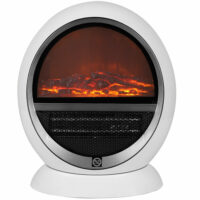 Elektrischer Kamin Heizlüfter Heizung ~ 1500W