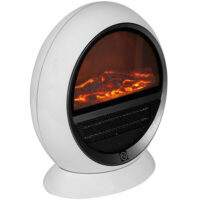 Elektrischer Kamin Heizlüfter Heizung ~ 1500W