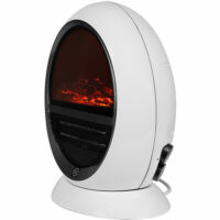 Elektrischer Kamin Heizlüfter Heizung ~ 1500W