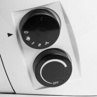 Elektrischer Kamin Heizlüfter Heizung ~ 1500W