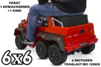 Elektroauto 2 Sitzer 6x45W Mercedes G63 bis 120kg Kinderauto