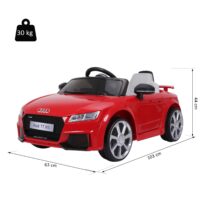 Elektroauto Kinderauto Audi TT RS + Fernbedienung