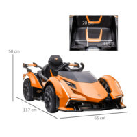 Elektroauto Kinderauto Lamborghini GT lizenziert Orange