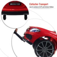 Elektroauto Kinderauto Mercedes Benz AMG rot