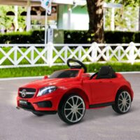 Elektroauto Kinderauto Mercedes Benz AMG rot