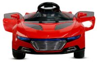 Elektroauto Kinderauto mit Fernbedienung ~ weiss