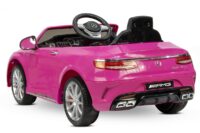 Elektroauto Mercedes S63 AMG 2 x 35W Lizenz ~ pink