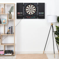 Elektronische Dartscheibe Dart 8 Spieler 12 Pfeile