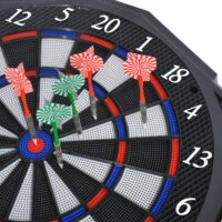 Elektronische Dartscheibe Dart inkl. 12 Pfeile