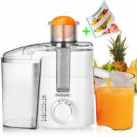 Entsafter für Obst+Gemüse - extragrosse Einfüllöffnung