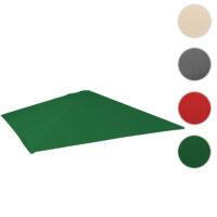 Ersatz-Bezug Sonnenschirm JAM-D20 Ersatzbezug 5x5m dunkelgrün