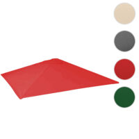 Ersatz-Bezug Sonnenschirm JAM-D20 Ersatzbezug 5x5m rot
