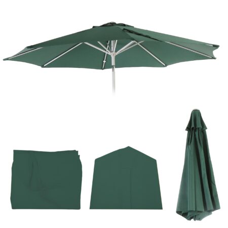 Ersatz-Bezug für Sonnenschirm N18 Ø2.7m Stoff/Textil 5kg grün