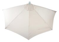 Ersatz-Bezug für Sonnenschirm halbrund Parla 270cm creme