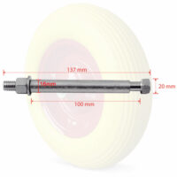 Ersatzrad für Garette Schubkarre Vollgummi