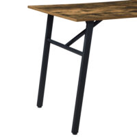 Esstisch Flatanger 110x70x75cm für 4 Personen Dunkler Holzton