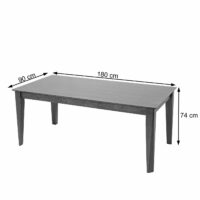 Esstisch Esszimmertisch Küchentisch Massiv-Holz ~ 180x90cm