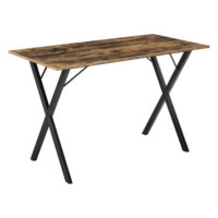 Esstisch Arboga 120x60x75cm für 4 Personen Dunkler Holzton