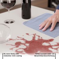 Esstisch Quadratisch 80x80cm Weiss für 4 Personen MDF