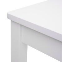 Massiv-Holz Landhaus 110cm ~ weiss