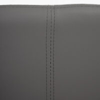 Esszimmerstuhl Altena Retro II ~ Kunstleder grau