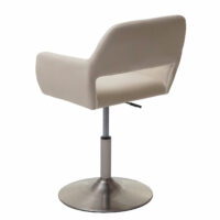 Esszimmerstuhl Altena Retro III creme - Fuss gebürstet