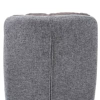 drehbar Stoff/Textil ~ hellgrau-grau