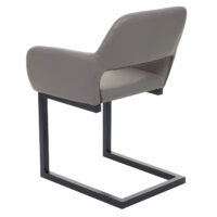 Esszimmerstuhl Lehnstuhl Retro 50`s Design ~ taupe