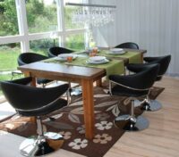 Esszimmerstuhl Stuhl DEMA ~ schwarz