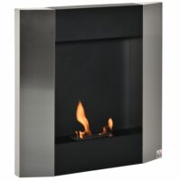 Ethanol-Kamin Bio-Ethanol Ofen 72x72cm Edelstahl