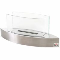 Ethanol-Kamin Tischkamin BioEthanol Ofen Edelstahl