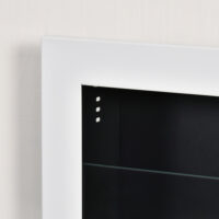 Ethanol-Kamin Wandkamin 120x40cm Bio-Ethanol Ofen weiss