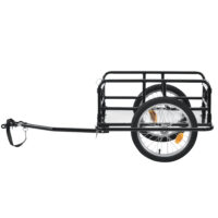 Fahrradanhänger Metallrahmen feste Bodenplatte 130x72x49cm