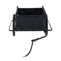 Fahrradanhänger Veloanhänger 40kg Traglast mit Blache