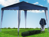 Faltpavillon Gartenpavillon 3x3m blau