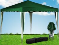 Faltpavillon Gartenpavillon 3x3m grün