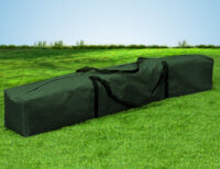 Faltpavillon Gartenpavillon 3x3m hellbraun