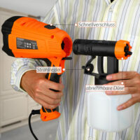 Farbsprühgerät Farbsprühpistole Farbspritzpistole ~ 500W