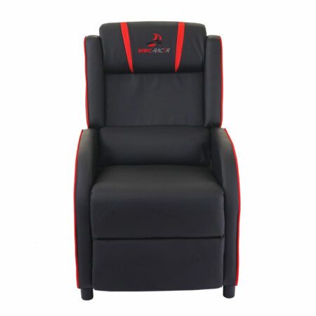 Fernsehsessel Racer Relaxsessel TV-Sessel Gaming-Sessel ~ schwarz/rot