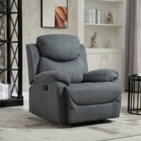 Fernsehsessel Relaxsessel Stoffbezug 97x96x105.5cm
