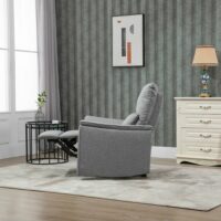 Fernsehsessel Relaxsessel mit Wippenfunktion Stoffbezug