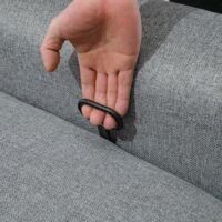 Fernsehsessel Relaxsessel mit Wippenfunktion Stoffbezug