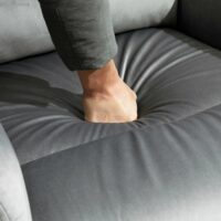 Fernsehsessel Relaxsessel mit Wippenfunktion Stoffbezug