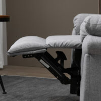 Fernsehsessel Relaxsessel verstellbare Rückenlehne mit Fussstütze