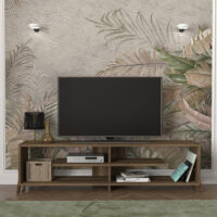 Fernsehtisch Perho 147.5x29.5x38.5cm Walnuss